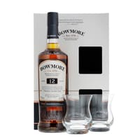 Bowmore 12 Years Whisky 70cl Set mit 2 Gläser