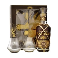 Plantation Barbados XO Extra Old 20th Anniversary Rum 70cl, Set mit 2 Gläsern