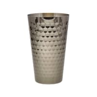 Edelstahl-Tumbler in Schwarz gehämmert 35cl