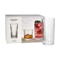 Danny Home Classic Tall Tumbler Cocktail Glas 42cl, 6er-Pack