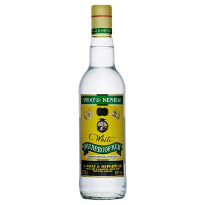 J.Wray & Nephew's Overproof White Rum 70cl | Drinks.ch