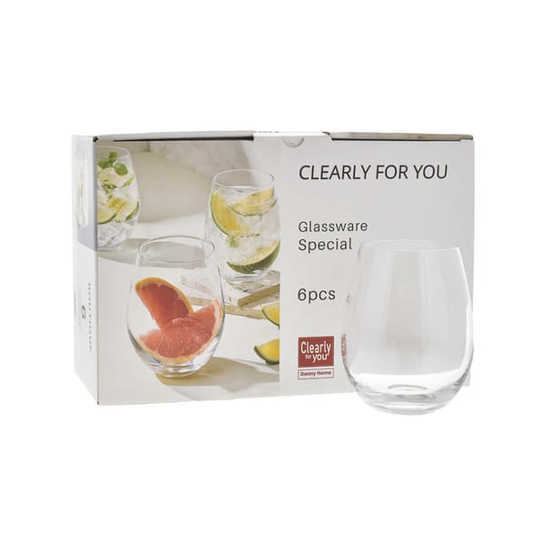 Danny Home Rocks Tumbler Glas 63cl, 6er-Pack