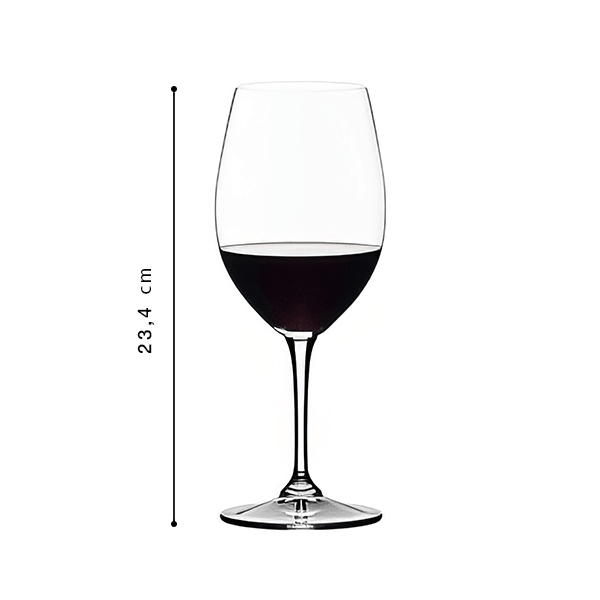 Riedel Vivant Rotwein Glas, 6er-Pack