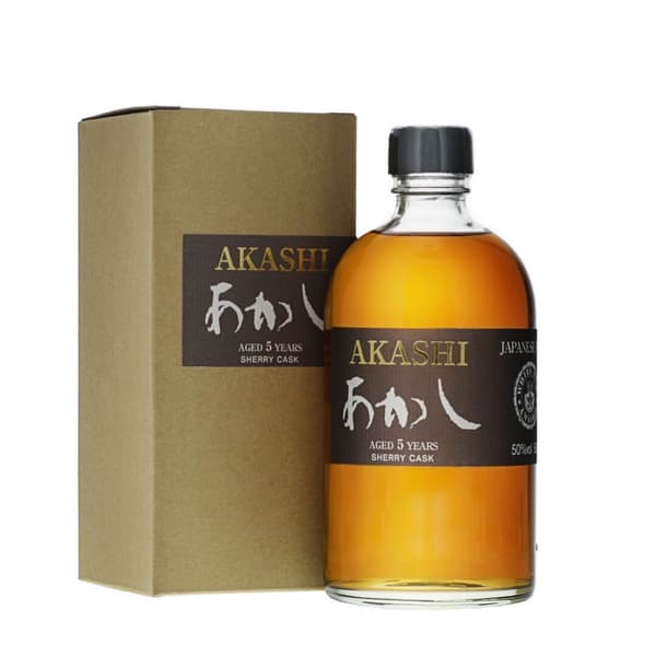 Akashi 5 Years Sherry Cask Single Malt Whisky 50cl