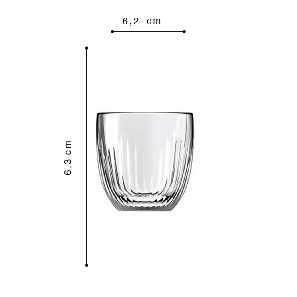 La Rochère Troquet Espressotasse 10cl 4er Pack