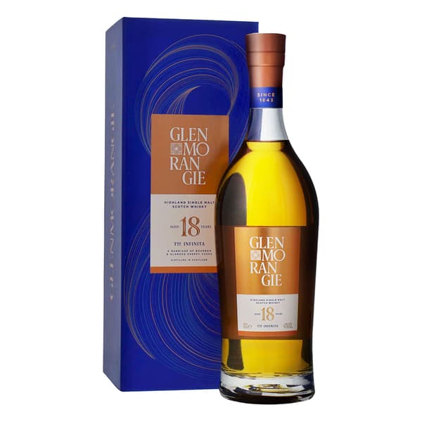 Glenmorangie 18 Years Single Malt Whisky 70cl