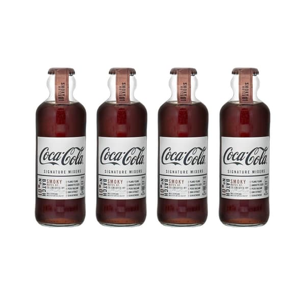 Coca-Cola Signature Mixers Smoky 20cl, 4er-Pack