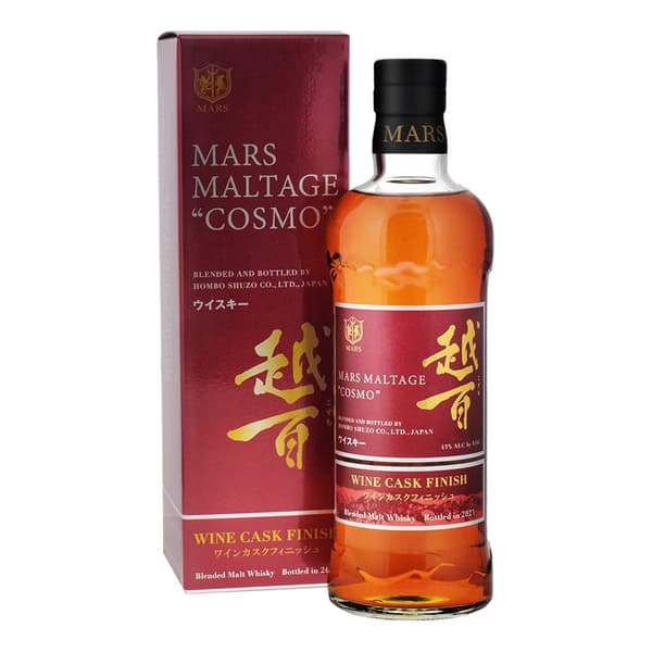 Mars Maltage Cosmo Wine Cask Finish Blended Malt Whisky 70cl
