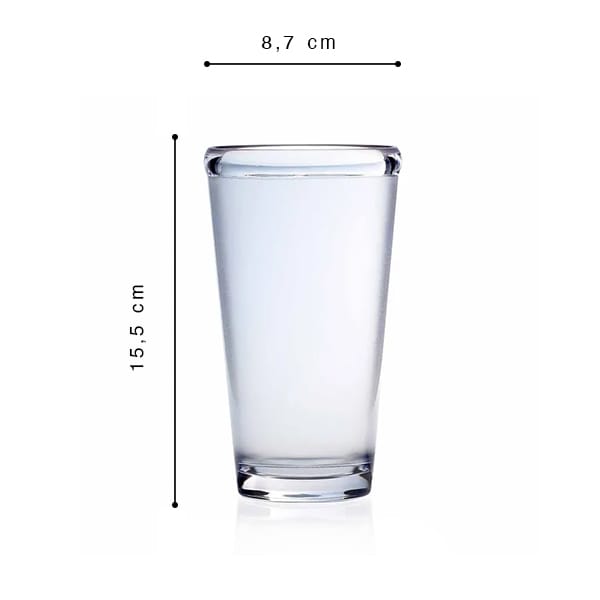Perfect Fit Boston Verre en Polycarbonate 50cl