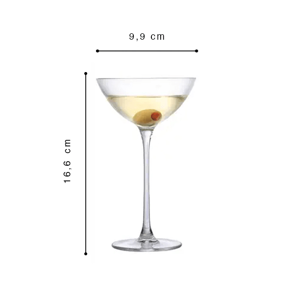 Nude Savage Coupetini Glas 2er-Pack