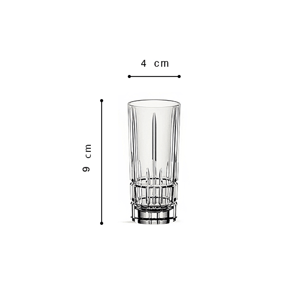 Spiegelau Perfect Serve Collection Verre à Liqueur, Pack de 4