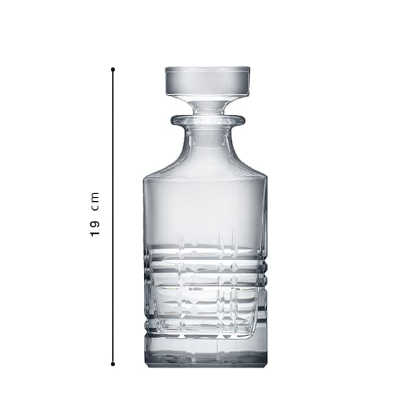 RCR Crystal Da Vinci Urban Whisky Decanter 85cl