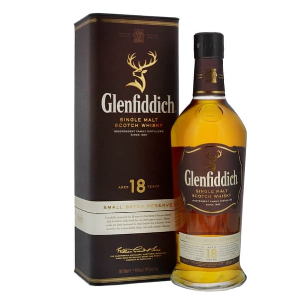 Glenfiddich 18 Years Single Malt Whisky 70cl