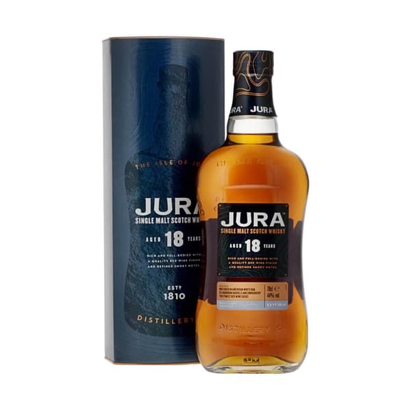 Jura 18 Years Red Wine Finish Scotch Whisky 70cl