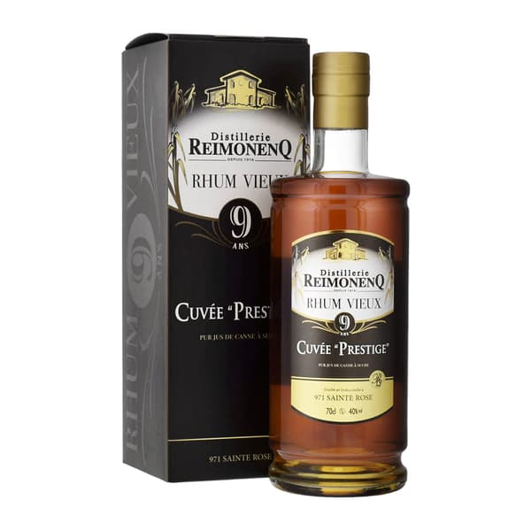 Reimonenq Rhum Vieux 9 ans Cuvée Prestige Décanteur 70cl