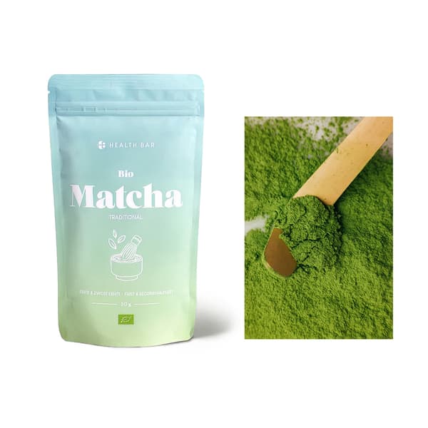 Health Bar Traditional Bio Thé Matcha 50g
