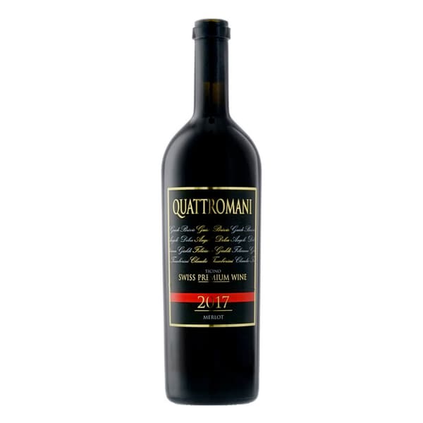 Ticino Gialdi SA Quattromani Merlot Cuvée 2017 75cl