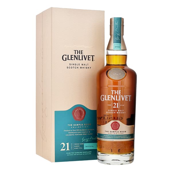The Glenlivet 21 Years Triple Cask Finish Whisky 70cl