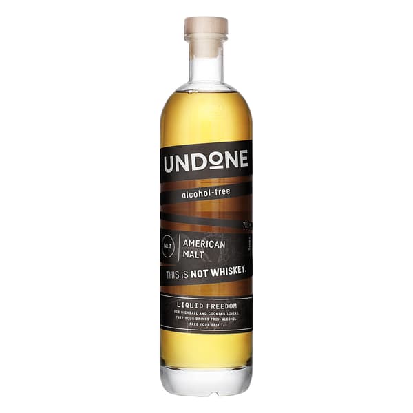 UNDONE No. 3 American Malt Type sans alcool (not Whisky) 70cl