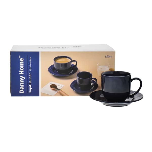 Danny Home Tassenset Navy Blue 12cl 6-teilig