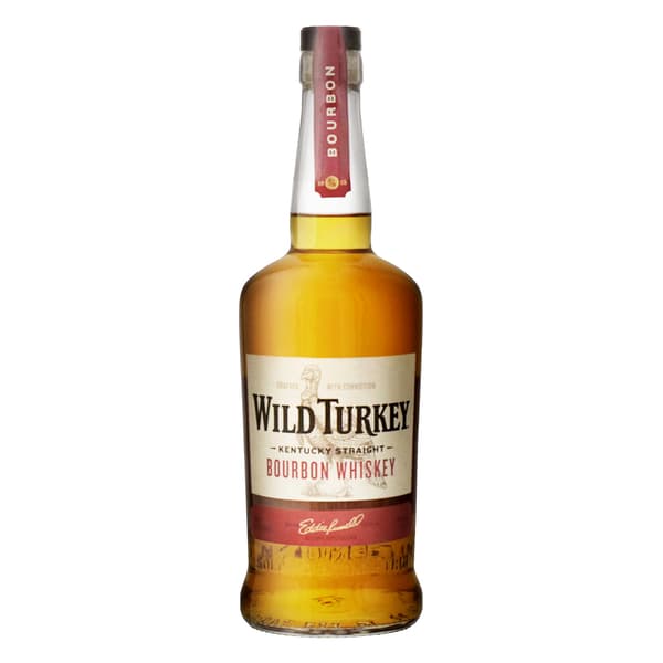 Wild Turkey Bourbon 81 Proof Whiskey 70cl