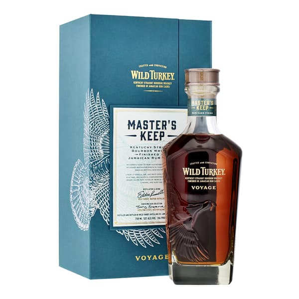 Wild Turkey Master’s Keep Voyage Rum Cask Finish Kentucky Straight Bourbon Whiskey 75cl