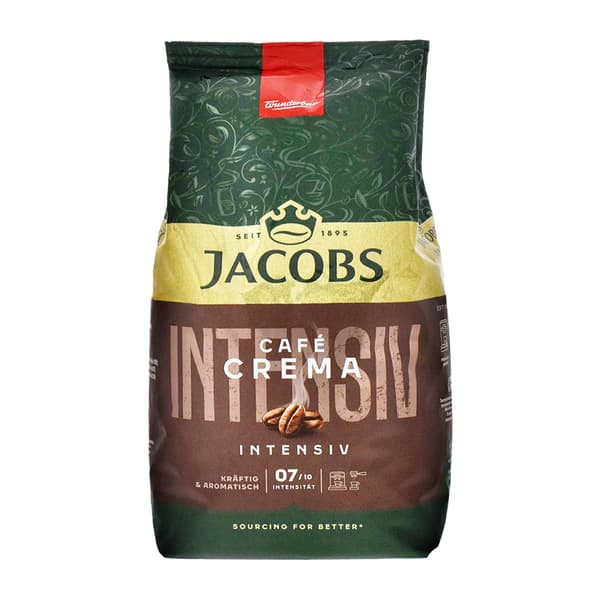 Jacobs Café Crema Intensiv grains de café 1kg