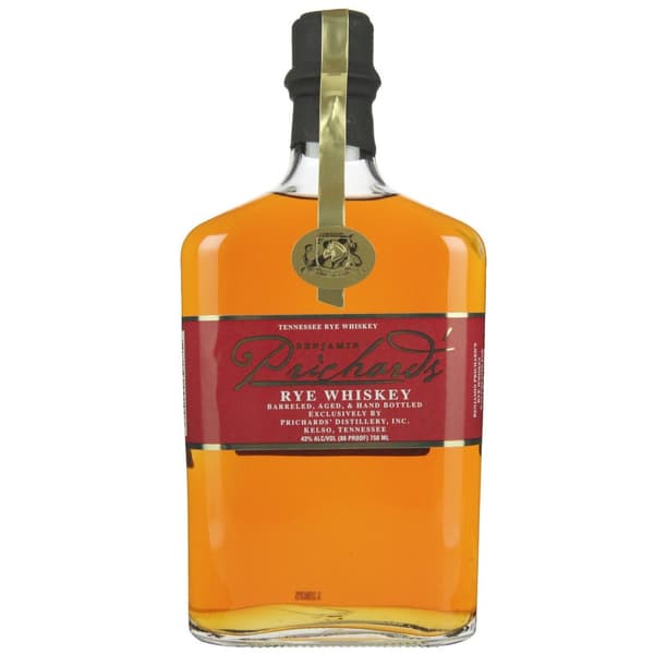 Prichard's Benjamin Rye Whiskey 75cl