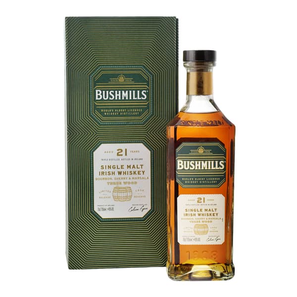 Bushmills 21 Years Single Malt Irish Whiskey 46% 70cl
