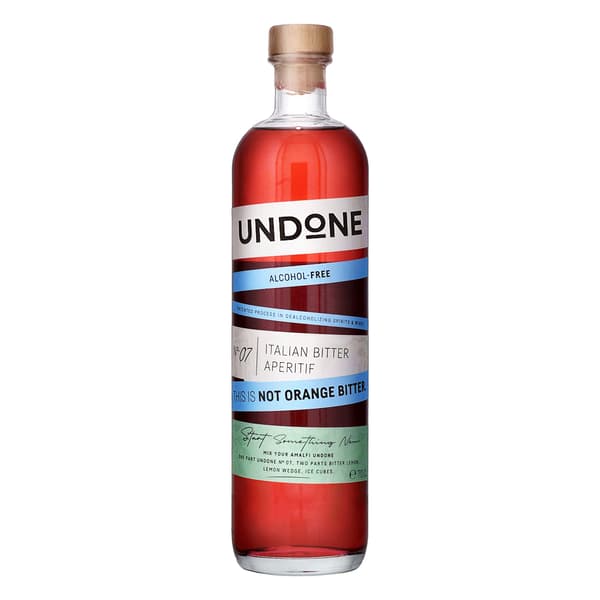 UNDONE No. 7 Italian Bitter Aperitif alkoholfrei (not Orange Bitter) 70cl