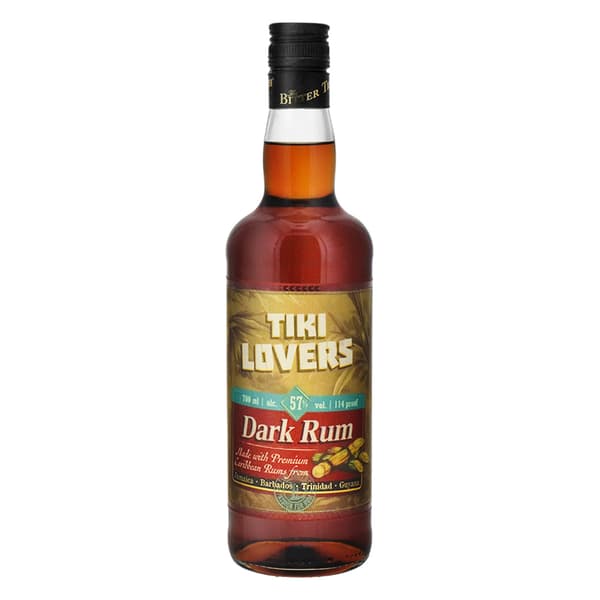Tiki Lovers Dark Rum 70cl