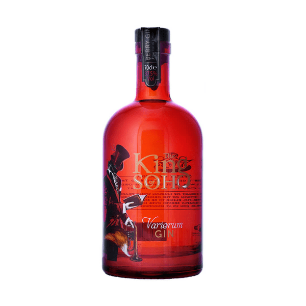 The King of Soho Variorum Pink Strawberry Gin 70cl