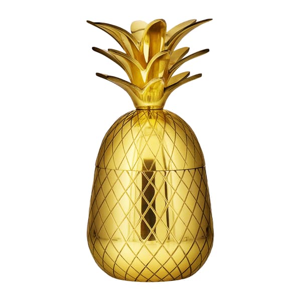 Pineapple Becher gross (gold)