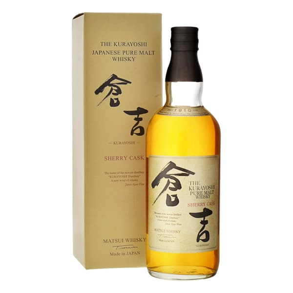 The Kurayoshi Japanese Pure Malt Whisky Sherry Cask 70cl