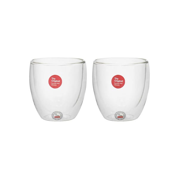 Bodum Pavina Doppelwandiges Glas 25cl, 2er-Pack