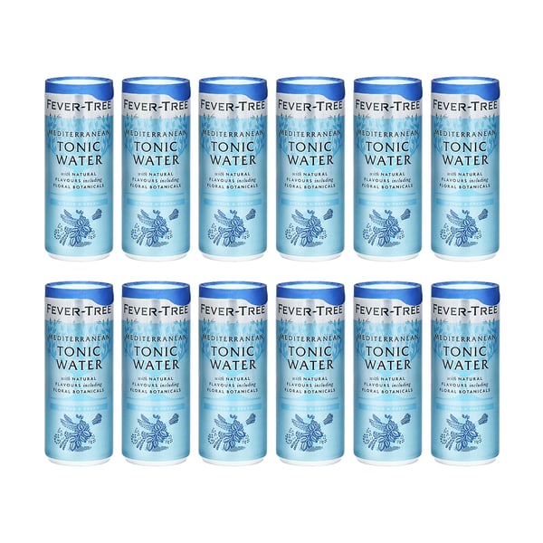 Fever-Tree Mediterranean Tonic Water 25cl, 12er Pack