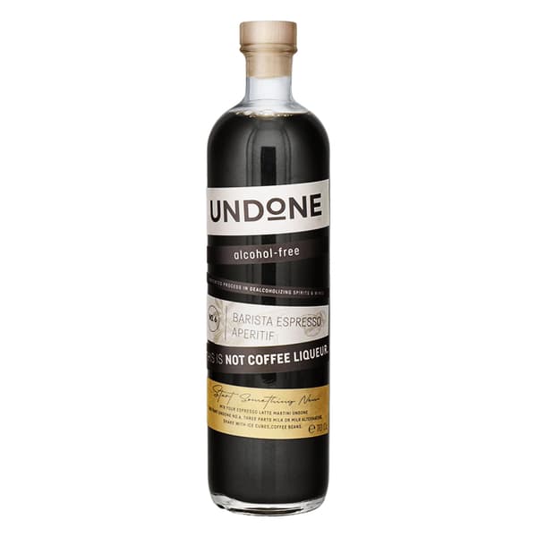 UNDONE No. 6 Barista Espresso Aperitif alkoholfrei (not Coffee Liqueur) 70cl