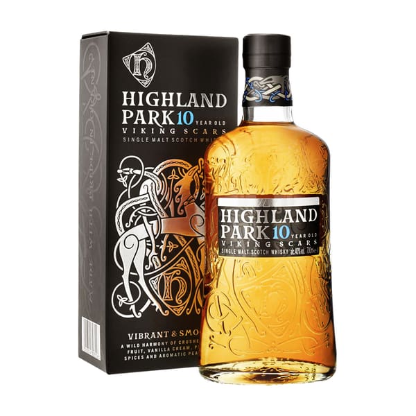 Highland Park 10 Years Viking Scars Single Malt Whisky 70cl