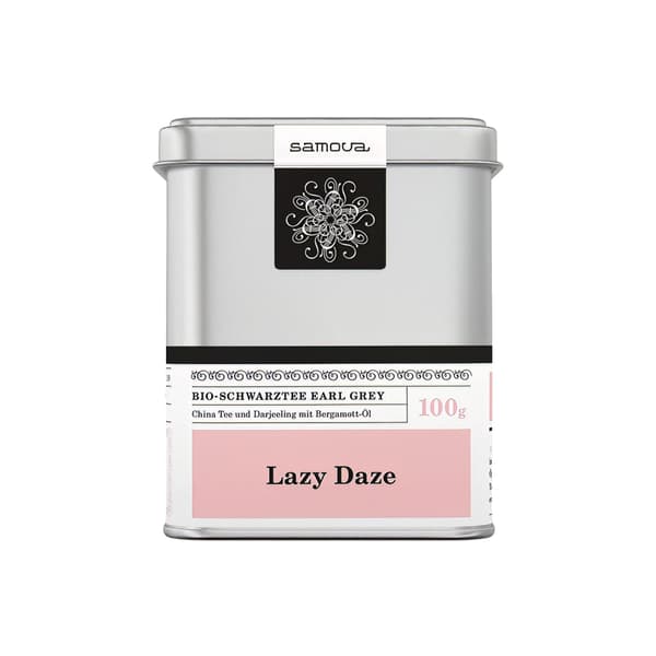 Samova Lazy Daze Thé noir bio boîte 100g