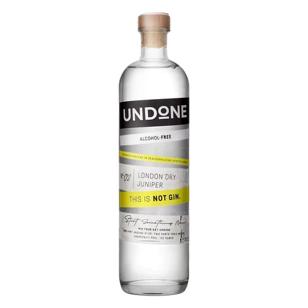 UNDONE No. 2 Juniper Type alkoholfrei (not Gin) 70cl