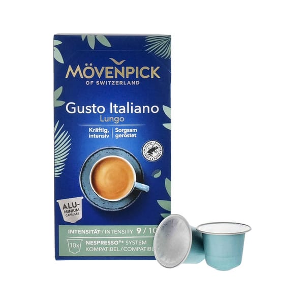 Mövenpick Lungo Italiano 10 Kapseln