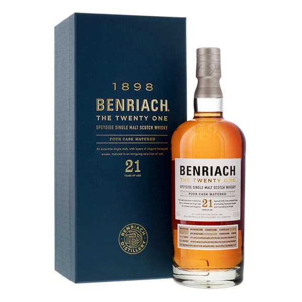 Benriach The Twenty One 21 Years Single Malt Whisky 70cl
