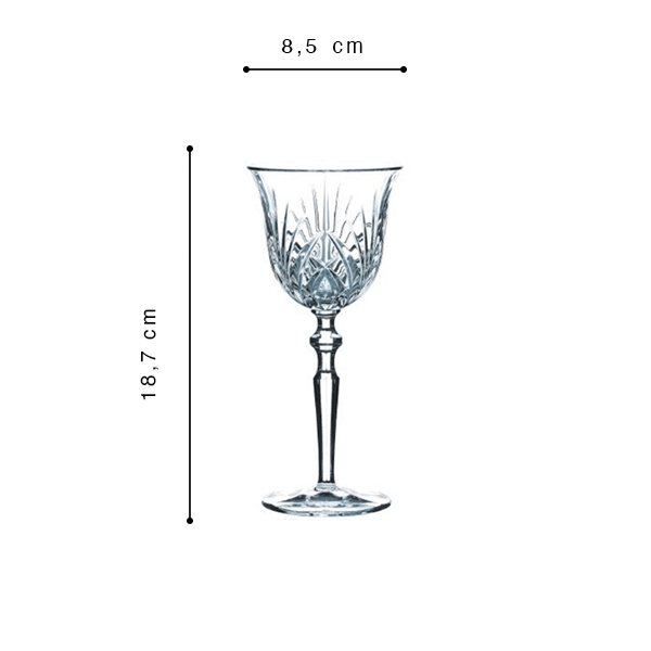 Nachtmann Palais Verre à Vin Blanc, Set de 6