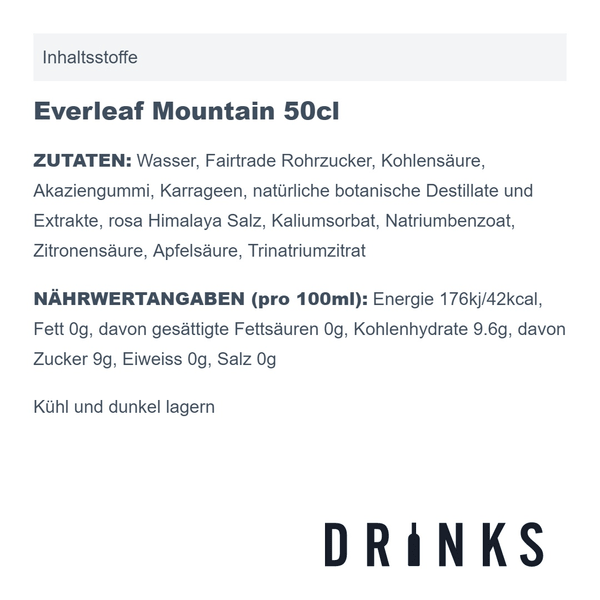 Everleaf Mountain (alkoholfrei) 50cl