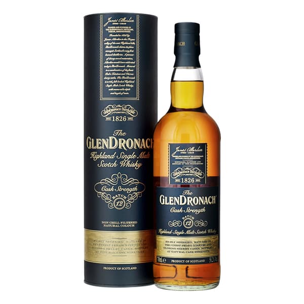 Glendronach Cask Strength Batch 12 Single Malt Whisky 70cl