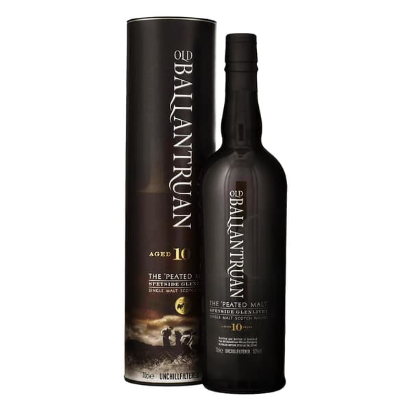 Old Ballantruan The Peated Malt Unchillfiltered 10 Years Old 70cl