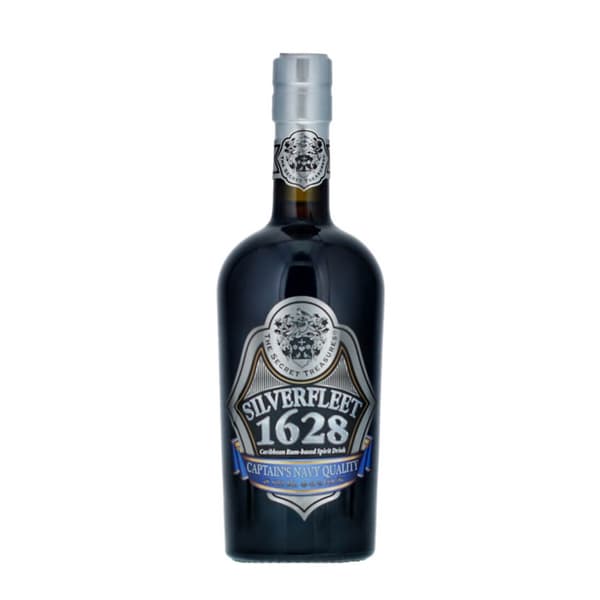 The Secret Treasures Captain’s Navy Quality Silverfleet 1628 Rum 50cl