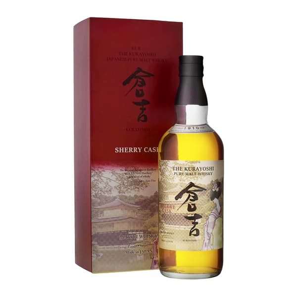 The Kurayoshi Japanese Pure Malt Whisky Sherry Cask 70cl