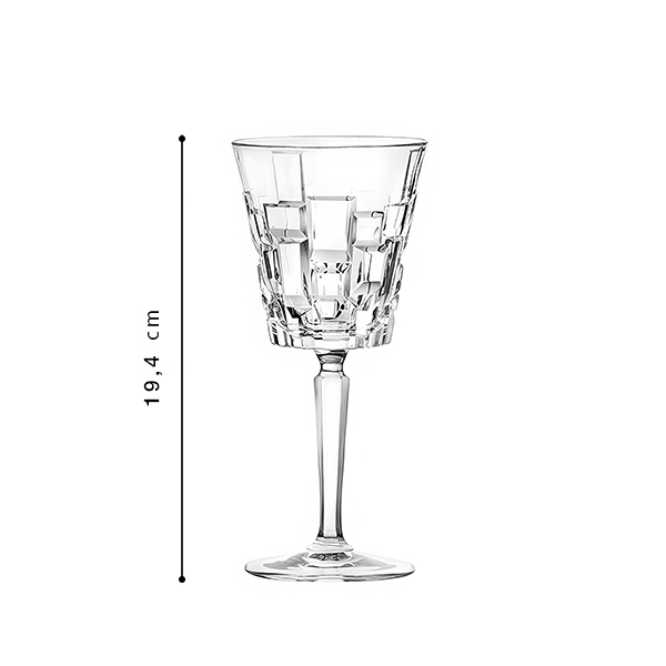RCR Luxion Etna Gobelets en Verre 28cl, Pack de 6