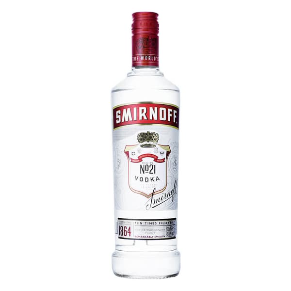 Smirnoff Red Label No. 21 Original Vodka 70cl